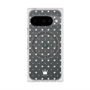 Premium Square Case with Pixelsnap［ CASEPLAY Crown Dots White ］