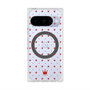 Premium Square Case with Pixelsnap［ CASEPLAY Crown Dots Red ］