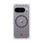 Premium Square Case with Pixelsnap［ CASEPLAY Crown Dots Red ］