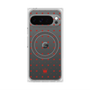 Premium Square Case with Pixelsnap［ CASEPLAY Crown Dots Red ］