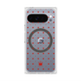 Premium Square Case with Pixelsnap［ CASEPLAY Crown Dots Red ］