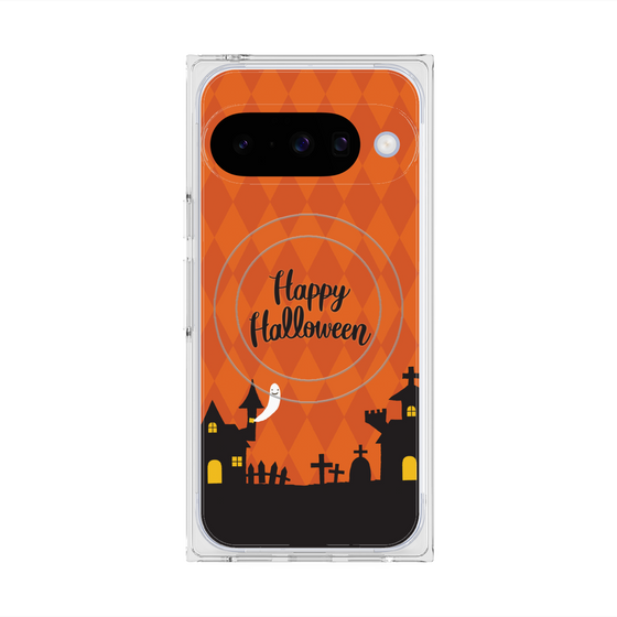 Premium Square Case with Pixelsnap［ Halloween World - Orange ］