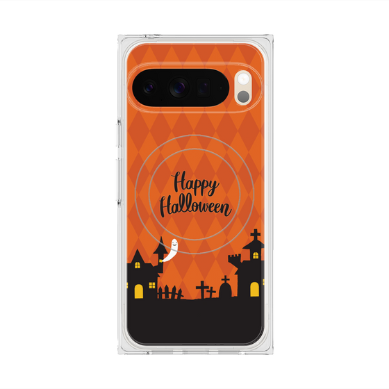 Premium Square Case with Pixelsnap［ Halloween World - Orange ］