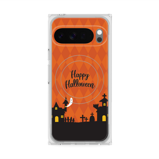 Premium Square Case with Pixelsnap［ Halloween World - Orange ］