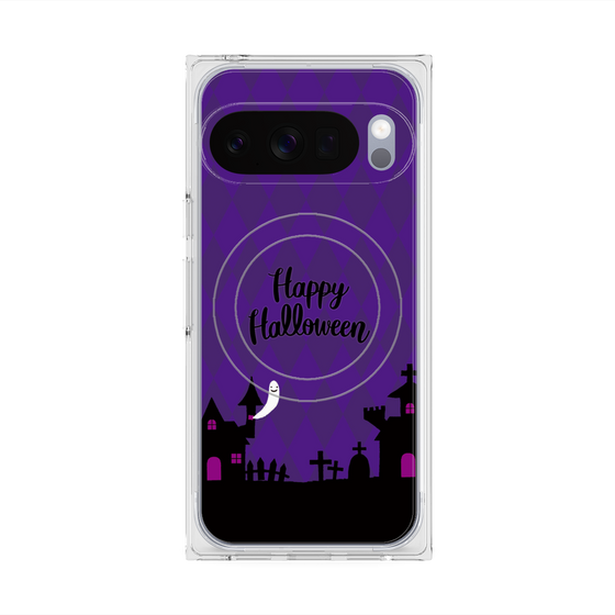 Premium Square Case with Pixelsnap［ Halloween World - Purple ］