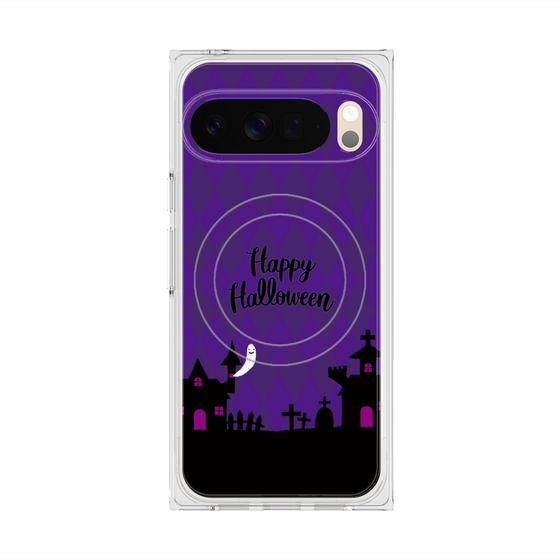 Premium Square Case with Pixelsnap［ Halloween World - Purple ］