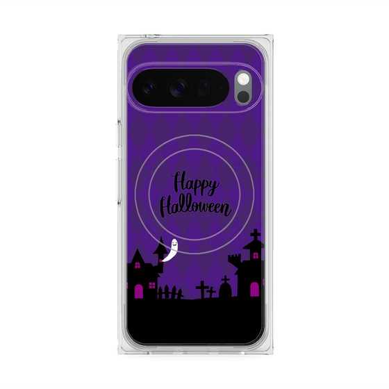 Premium Square Case with Pixelsnap［ Halloween World - Purple ］