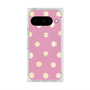 Premium Square Case with Pixelsnap［ Watercolor Dots Retro Color - Pink ］