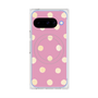 Premium Square Case with Pixelsnap［ Watercolor Dots Retro Color - Pink ］