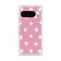 Premium Square Case with Pixelsnap［ Watercolor Dots Retro Color - Pink ］