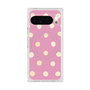 Premium Square Case with Pixelsnap［ Watercolor Dots Retro Color - Pink ］