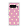 Premium Square Case with Pixelsnap［ Watercolor Dots Retro Color - Pink ］