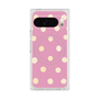 Premium Square Case with Pixelsnap［ Watercolor Dots Retro Color - Pink ］