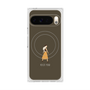 Premium Square Case with Pixelsnap［ Never Mind - Brown ］