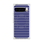 Premium Square Case with Pixelsnap［ Middle Border - Blue ］