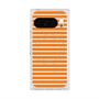 Premium Square Case with Pixelsnap［ Middle Border - Orange ］