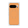 Premium Square Case with Pixelsnap［ Middle Border - Orange ］