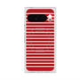 Premium Square Case with Pixelsnap［ Middle Border - Red ］