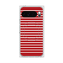 Premium Square Case with Pixelsnap［ Middle Border - Red ］
