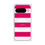 Premium Square Case with Pixelsnap［ Big Border - Pink ］