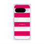 Premium Square Case with Pixelsnap［ Big Border - Pink ］