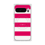Premium Square Case with Pixelsnap［ Big Border - Pink ］