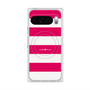 Premium Square Case with Pixelsnap［ Big Border - Pink ］