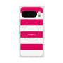 Premium Square Case with Pixelsnap［ Big Border - Pink ］