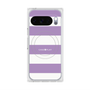 Premium Square Case with Pixelsnap［ Big Border - Purple ］