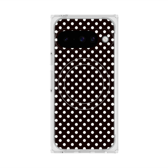Premium Square Case with Pixelsnap［ Small Dot - Black ］