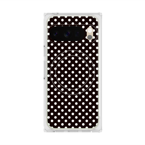 Premium Square Case with Pixelsnap［ Small Dot - Black ］