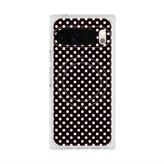 Premium Square Case with Pixelsnap［ Small Dot - Black ］