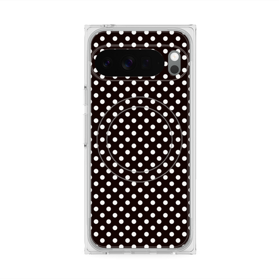 Premium Square Case with Pixelsnap［ Small Dot - Black ］