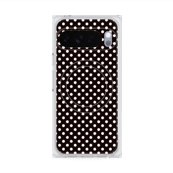 Premium Square Case with Pixelsnap［ Small Dot - Black ］