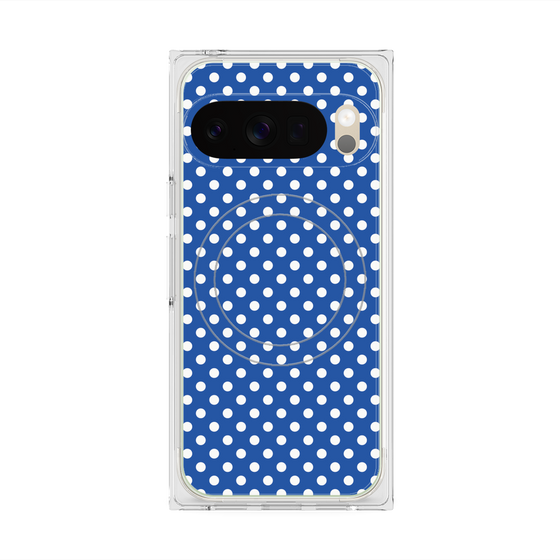 Premium Square Case with Pixelsnap［ Small Dot - Blue ］