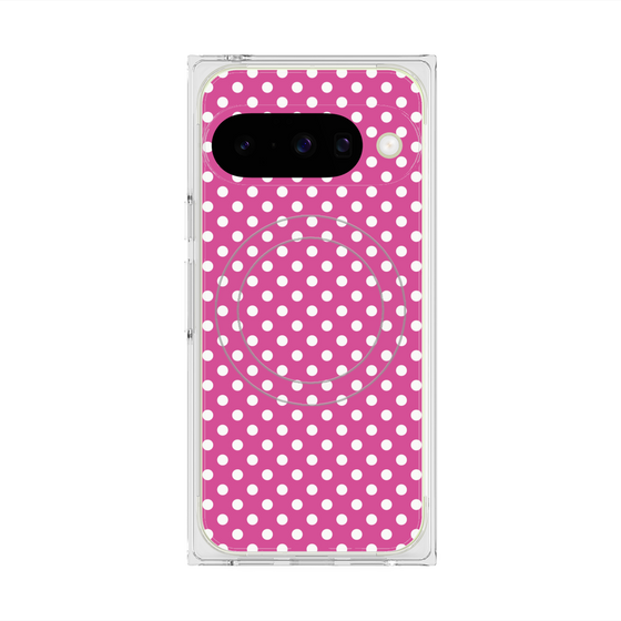 Premium Square Case with Pixelsnap［ Small Dot - Pink ］