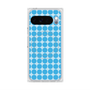 Premium Square Case with Pixelsnap［ Big Dot - Blue ］
