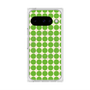 Premium Square Case with Pixelsnap［ Big Dot - Green ］