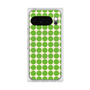 Premium Square Case with Pixelsnap［ Big Dot - Green ］