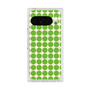 Premium Square Case with Pixelsnap［ Big Dot - Green ］