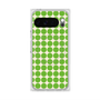 Premium Square Case with Pixelsnap［ Big Dot - Green ］