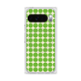 Premium Square Case with Pixelsnap［ Big Dot - Green ］