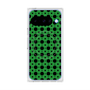 Premium Square Case with Pixelsnap［ Shower Dot - Green ］