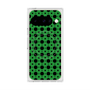 Premium Square Case with Pixelsnap［ Shower Dot - Green ］