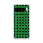 Premium Square Case with Pixelsnap［ Shower Dot - Green ］