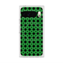 Premium Square Case with Pixelsnap［ Shower Dot - Green ］