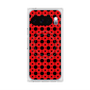 Premium Square Case with Pixelsnap［ Shower Dot - Red ］