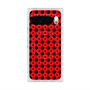 Premium Square Case with Pixelsnap［ Shower Dot - Red ］