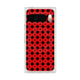 Premium Square Case with Pixelsnap［ Shower Dot - Red ］