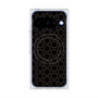 Premium Square Case with Pixelsnap［ Dot Circle - Black ］